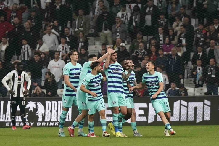 TRENDYOL SÜPER LİG: BEŞİKTAŞ: 1 - ÇAYKUR RİZESPOR: 2 (MAÇ SONUCU)