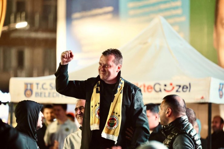 BAŞKAN BALCIOĞLU, FENERBAHÇE ŞAMPİYONLUK KUTLAMALARINA KATILDI