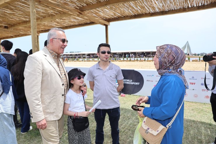 BAŞKAN DURSUN ETNOSPOR’U ZİYARET ETTİ
