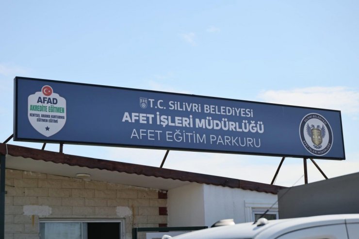 SİLİVRİ’DE AFET EĞİTİM PARKURU ÇALIŞMALARI BAŞLADI