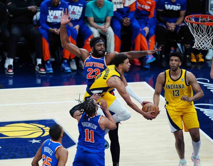 INDİANA PACERS, NEW YORK KNİCKS KARŞISINDA 3. GALİBİYETİNİ ALDI