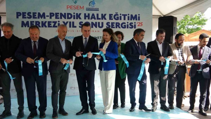 PENDİK HALK EĞİTİM MERKEZİ’NDEN GÖRKEMLİ YIL SONU SERGİSİ