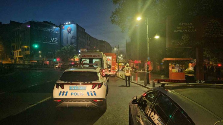 BEŞİKTAŞ’TA RESTORANDA KORKUTAN YANGIN