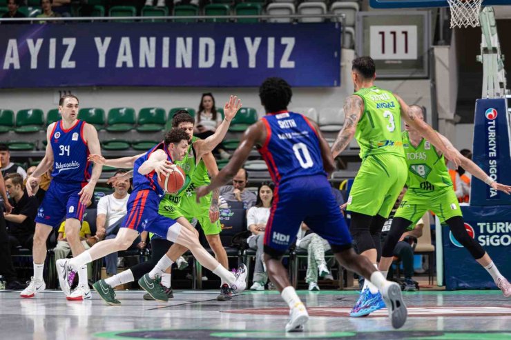 BASKETBOL SÜPER LİGİ: TOFAŞ: 94 - BAHÇEŞEHİR KOLEJİ: 80