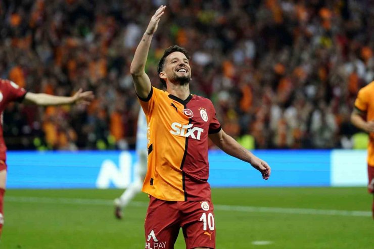 TRENDYOL SÜPER LİG: GALATASARAY: 1 - BAŞAKŞEHİR: 0 (İLK YARI)