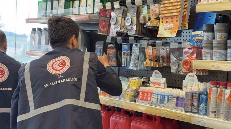İSTANBUL’DA OTOYOL KENARINDAKİ DİNLENME TESİSLERİ DENETLENDİ
