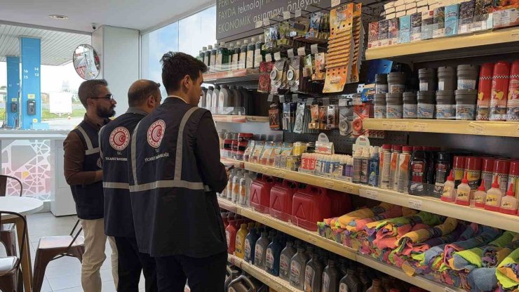 İSTANBUL’DA OTOYOL KENARINDAKİ DİNLENME TESİSLERİ DENETLENDİ