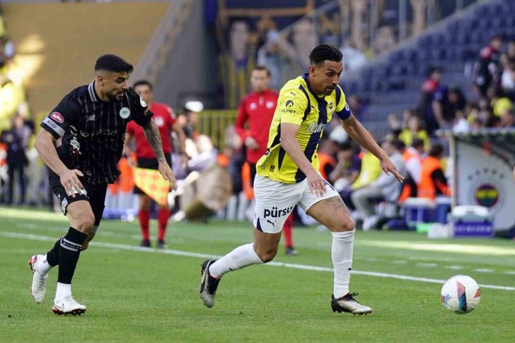 TRENDYOL SÜPER LİG: FENERBAHÇE: 2 - KONYASPOR: 1 (MAÇ SONUCU)