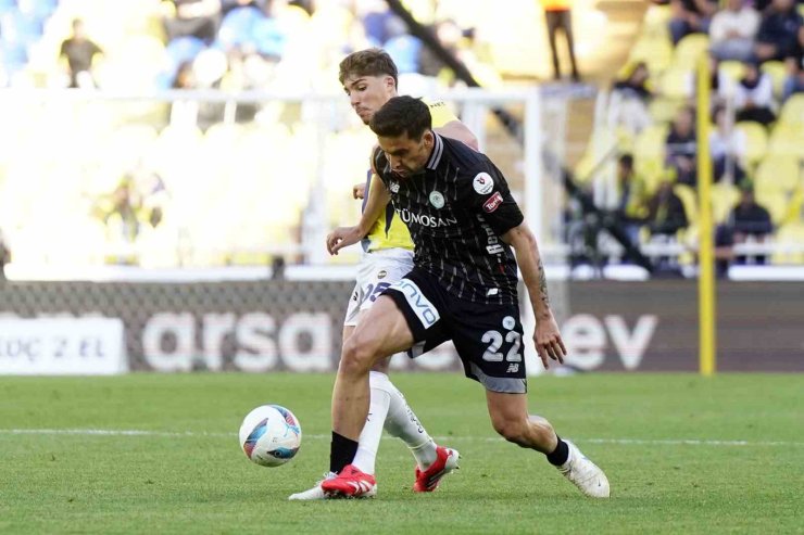 TRENDYOL SÜPER LİG: FENERBAHÇE: 2 - KONYASPOR: 1 (MAÇ SONUCU)