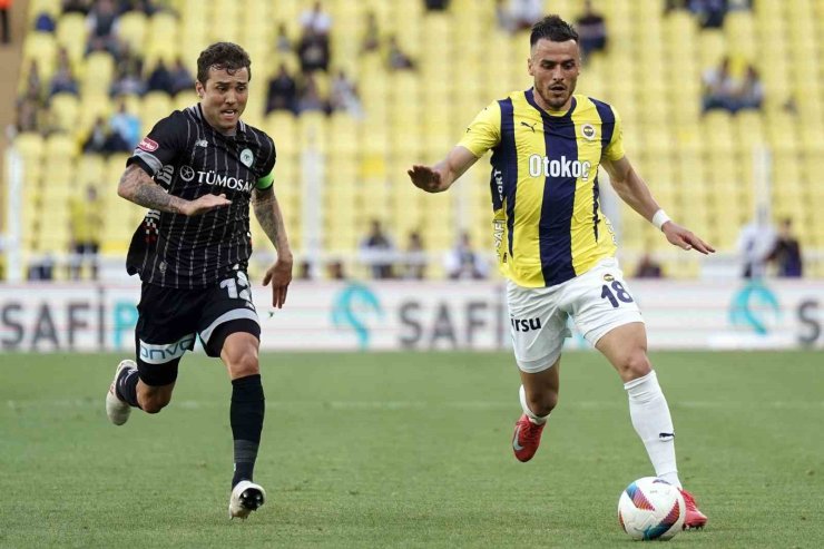 TRENDYOL SÜPER LİG: FENERBAHÇE: 2 - KONYASPOR: 1 (MAÇ SONUCU)