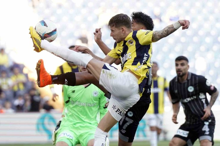 TRENDYOL SÜPER LİG: FENERBAHÇE: 2 - KONYASPOR: 1 (MAÇ SONUCU)